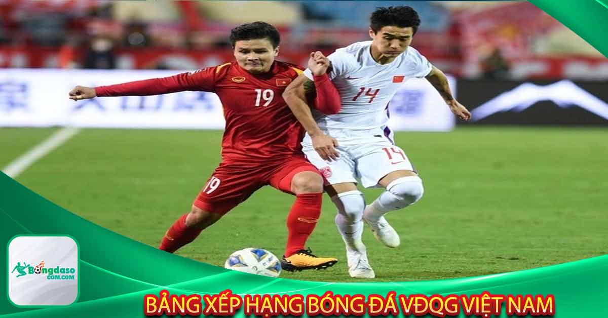 Bảng xếp hạng bóng đá VĐQG Việt Nam – V League